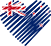 Logo of topdatingsites-nz.com New Zealand, Heart Shaped Image of New Zealand flag.